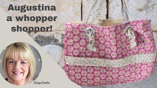 Massive shopper bag - easy sew - Lizzy Curtis