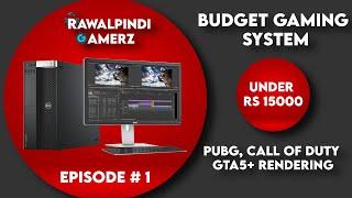 Lowest Gaming PC for PUBG GTA 5  | Under 15000 | Tech Saqi Mirza