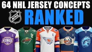 64 NHL Hockey Jersey Concepts RANKED!