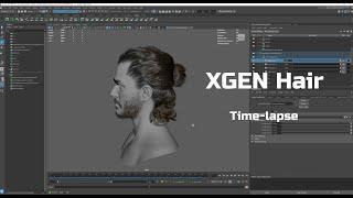 How to create Jon Snow hair using Maya Xgen