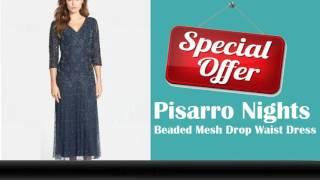 Pisarro Nights Beaded Mesh Drop Waist Dress Review & Special Offer