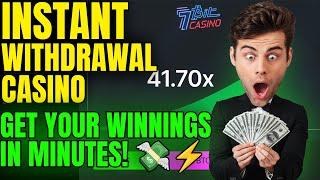 Best Instant Withdrawal casino With Lightning Fast payouts| Top Bitcoin Casinos With Fast Payout