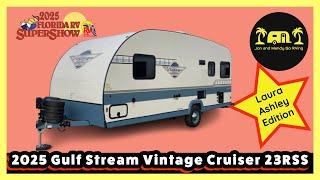 2025 Gulf Stream Vintage Cruiser 23RSS Laura Ashley Edition Tour