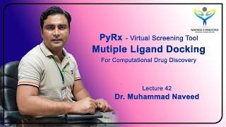 PyRx - Virtual Screening Tool | Multiple Ligand Docking | Lecture 42 | Dr. Muhammad Naveed