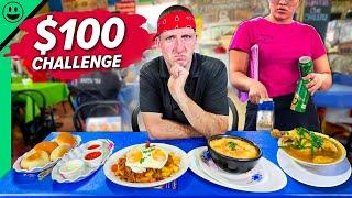 Chile $100 Street Food Challenge!! The Locals Hate Me!!