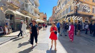 Corfu - Greece   A 4K Walk Through the Old Town in 60 fps