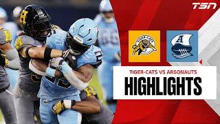 CFL WEEK 16: Toronto Argonauts vs. Hamilton Tiger-Cats FULL HIGHLIGHTS