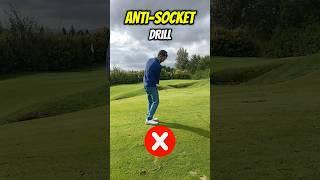 ANTI-SOCKET #golf #golftips #golfdrills #golfer #golfing #golfinstruction #golfinstructor #golfcoach