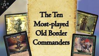 The 10 Most-Played Old Border Commanders #shorts