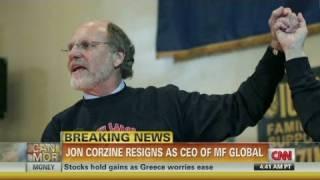 Jon Corzine resigns as MF Global CEO