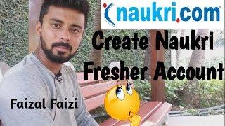 How to Create Naukri Fresher account Step by Step Explanation | Tamil | Faizals View | Tamilnadu