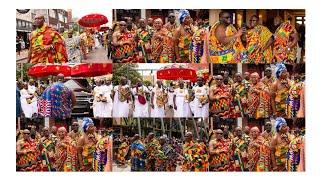 The biggest traditional.durbar for Asantehene Otumfour  Osei Tutu II in Memphis, USA