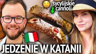 KATANIA (SYCYLIA): JEDZENIE ULICZNE i RESTAURACJE w KATANII (południowe Włochy) | GASTRO VLOG 505