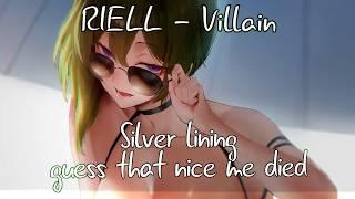 Nightcore - Villain (Lyrics)