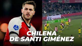 ¡APARECIÓ SANTI! Hizo el MEJOR GOL de SU CARRERA para SALVAR al FEYENOORD