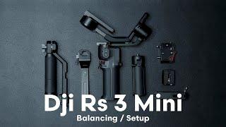 Quietly Setting Up Dji Rs 3 Mini Gimbal in 2024 - Step By Step