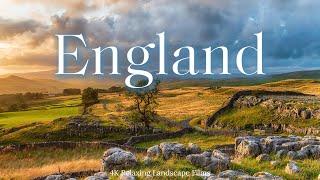 England 4K | Explore the Homeland of Harry Potter | Relaxing Landscape Films with Calming Music