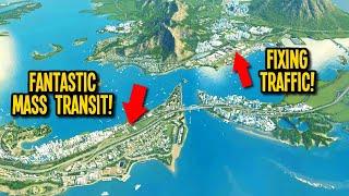 How I Fixed My City's Traffic Nightmare in Cities Skylines