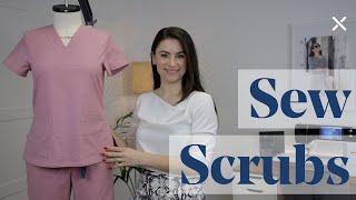 How To Sew Scrubs Tutorial