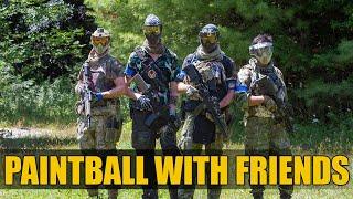 Paintball With Friends