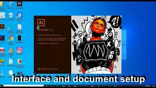 Adobe Illustrator CC2019 Interface and Document setup I Azeenbasics