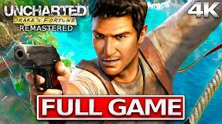 UNCHARTED: DRAKE'S FORTUNE Full Gameplay Walkthrough / No Commentary【FULL GAME】4K Ultra HD