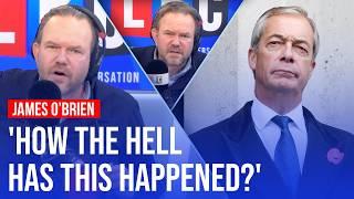 James O'Brien takes aim at Nigel Farage amid Brexit's 'people smuggler' loophole | LBC