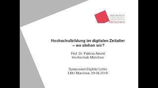 Hochschulbildung im digitalen Zeitalter - wo stehen wir?