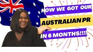 HOW WE GOT OUR AUSTRALIAN PR IN 6 MONTHS  #WEGOTOURPR #australianpr #Tipsonhowtogetyourpr