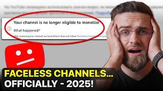 These Channels Will No Longer Be Monetized in 2025  YouTube Monetization Update