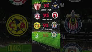 Jornada 7 Liga MX 2024 #ligamx #ligamexicana #futbol #shorts