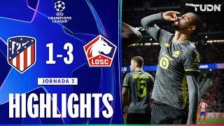 HIGHLIGHTS - Atlético de Madrid vs Lille | UEFA Champions League 24/25 | TUDN