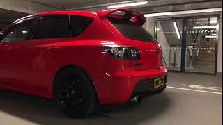 MAZDA 3 MPS (MAZDASPEED3) EXHAUST (POPS AND BANGS, 3” WITH DECAT)