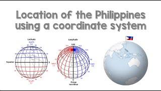 Location of the Philippines using a Coordinate System | Animation