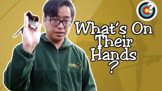 What Are Olympic Archers Wearing On Their Hands? (Finger Tabs)