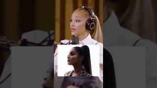 Ariana grande talking about her OLD style #arianagrande #trend #trending #shorts #shorts #pop #viral
