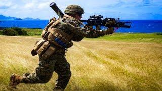 U.S. Marine Corps Training Video | Live-Fire | Combat Drill | Military Footage Archive