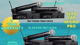 How to Setup or Change the Frequency on a Shure SLXD Wireless Microphone System