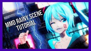 REALISTIC Rainy Weather Effect Using Ray-MMD (+4 MMD Effects)【Beginner's Tutorial 2024】