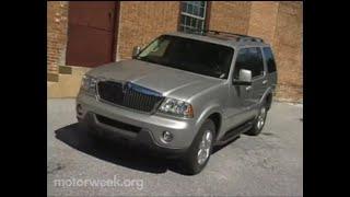 Motorweek 2003 Lincoln Aviator Road Test