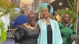 JOKE SILVA & ELVINA IBRU AT LAGOS INTERNATIONAL THEATRE FESTIVAL OPENING CEREMONY