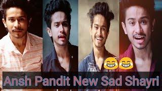 Ansh Pandit New Sad Shayri | Ansh Pandit Tiktok | Tiktok Shayri | Tiktok Video