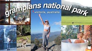 GRAMPIANS NATIONAL PARK VLOG | MacKenzie Falls, The Pinnacle Walk, etc | Halls Gap, Australia | 2022