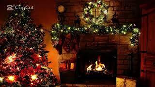 Cozy Christmas Sound of Fireplace , Relaxing Christmas Classic Fireplace , Christmas Ambience