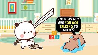  Anna’s Angry Silence: Milo Wants Answers!  | Bubu Dudu | Peach Goma | 3D Animation