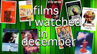 Films I Watched in December