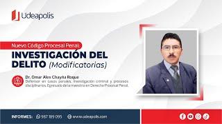 Investigación del Delito | Omar Alex Chayña Roque