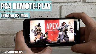 PS4 Remote Play on iPhone XS Max - DualShockers