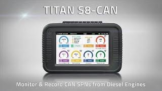 MadgeTech Titan S8-CAN |  Monitor & Record Diesel Engine CAN Data