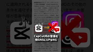 CapCutで動画編集は危険かもしれません…「4つのポイント」#shorts